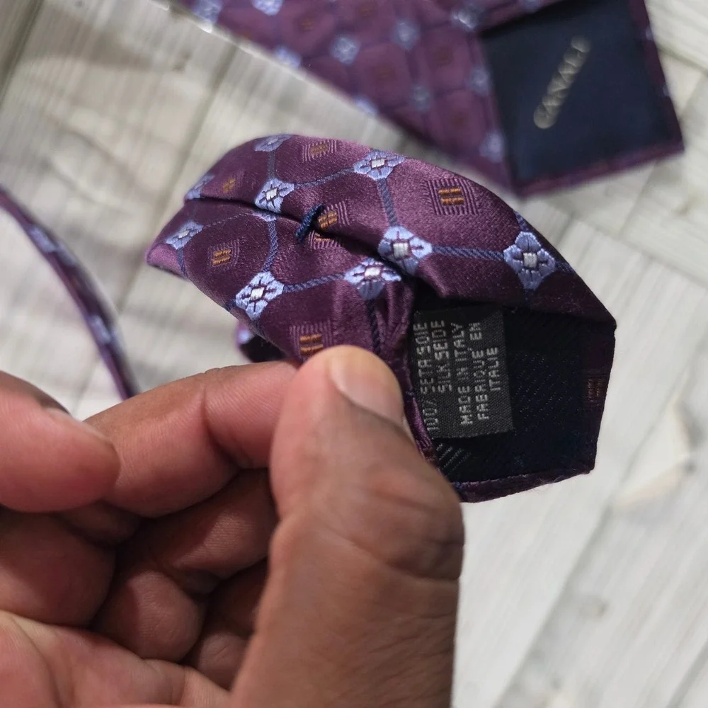 Canali silk necktie